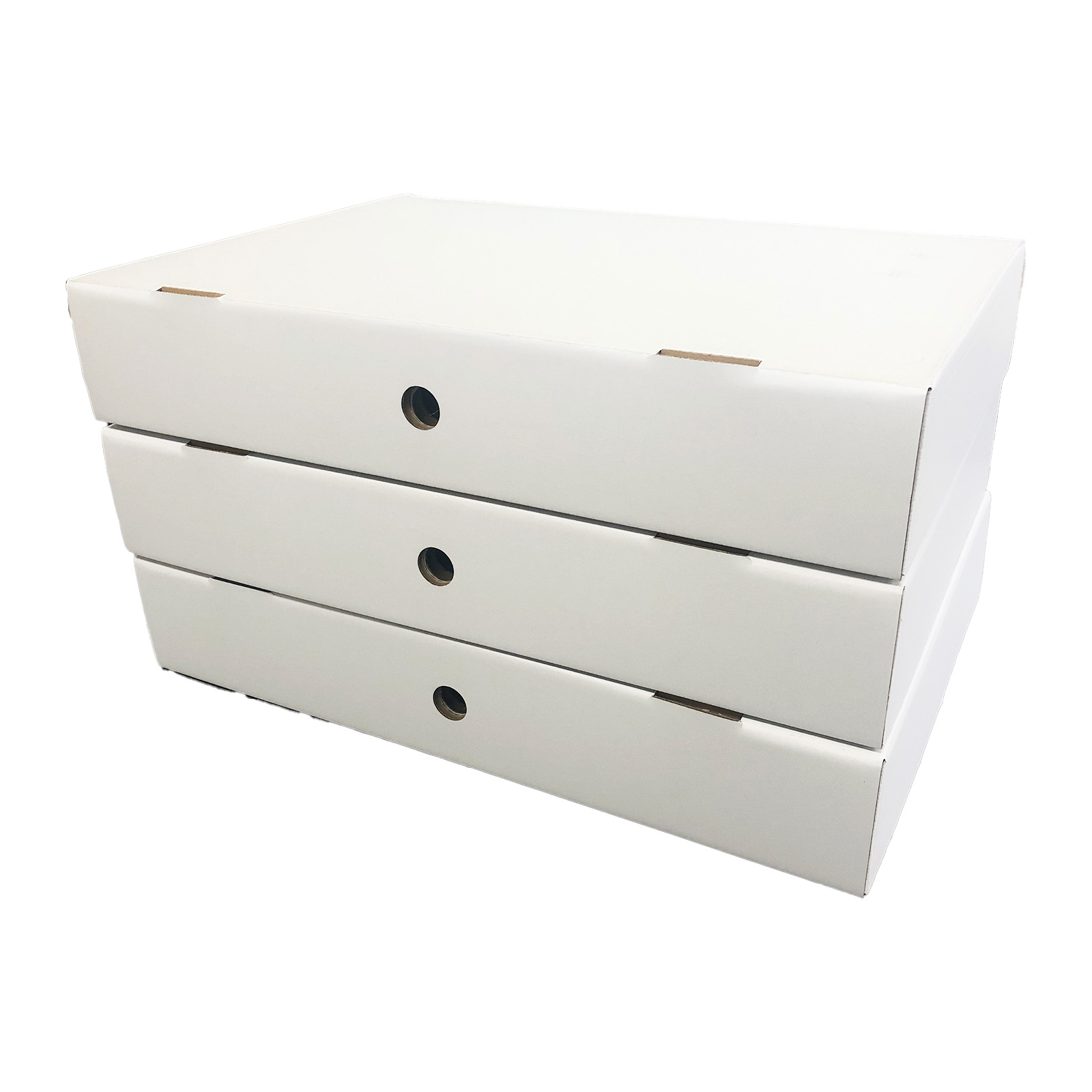 タチバナ産業 [思い出ボックス] メモリアルボックス ホワイト １箱・３箱・４箱入 国産 段ボール 卒園 卒業 子供 作品 収納 ケース スタッキング 箱