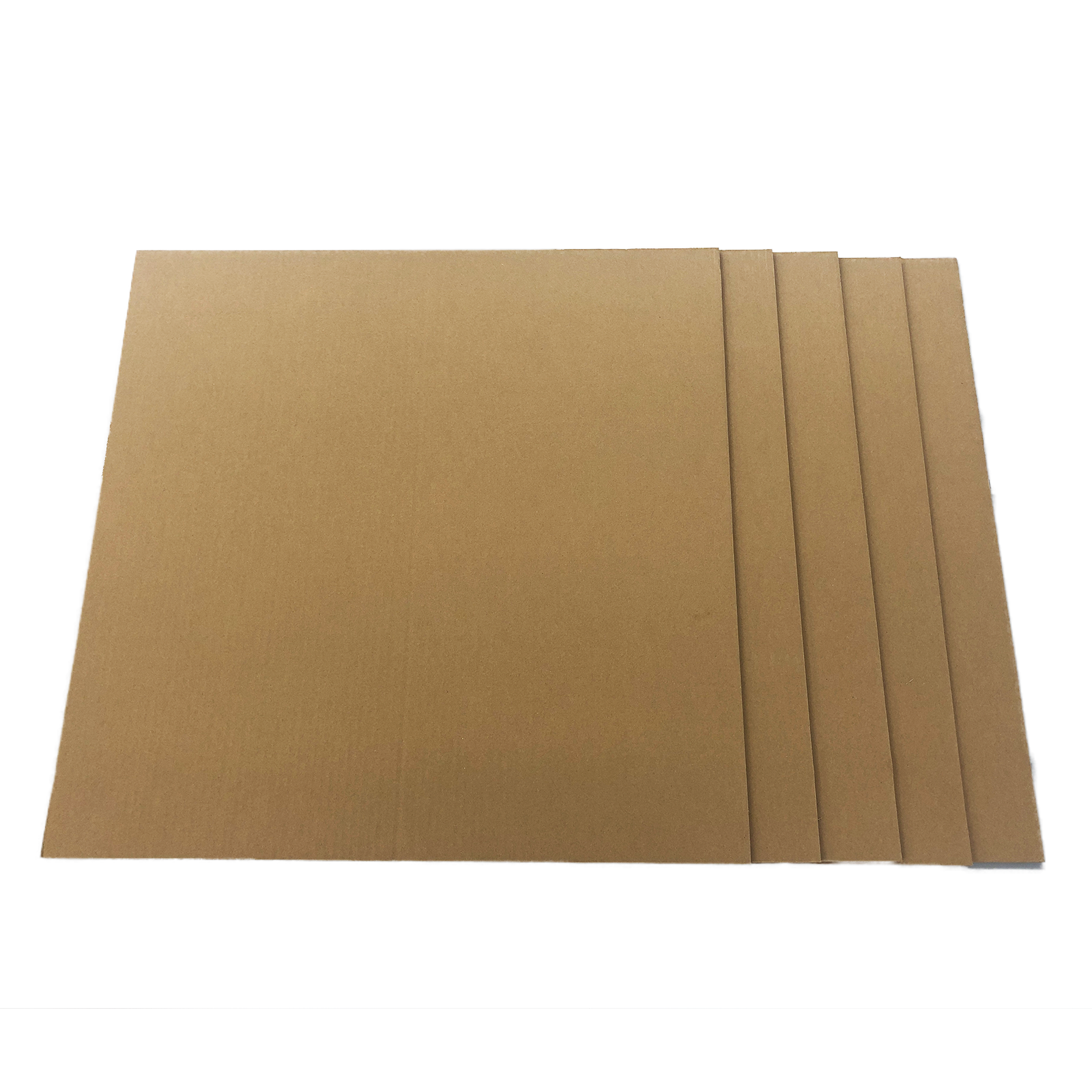 タチバナ産業 ダンボールシート 8mm厚 5枚セット (750mmX750mm) 工作 台紙 看板 厚紙 緩衝材