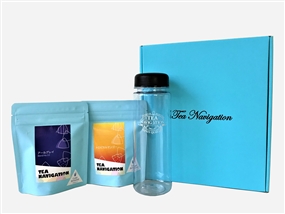 TEA NAVIGATION 紅茶ギフトセット 水出し アイスティー ギフト包装済 オリジナルマイボトル付 2種 アールグレイ トロピカルマンゴー 各5包入×1パック