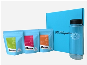 TEA NAVIGATION 紅茶ギフトセット 水出し アイスティー ギフト包装済 オリジナルマイボトル付 3種 ピーチアップル マスカット アプリコット 各5包入×1パック
