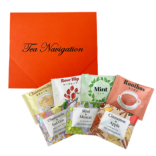 TEA NAVIGATION 紅茶 ギフト ティーバッグ デカフェ＆ハーブティーセット 7種アソート(7包入・14包入) カフェインレス プレゼント 詰め合わせ ギフト包装済 退職祝い 出産祝い クリスマス お歳暮 プチギフト ホワイトデー 母の日
